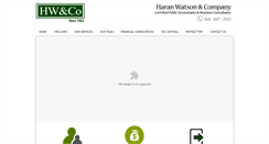 Desktop Screenshot of hwcocpa.com